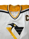 vtg 90's lemieux penguins hockey jersey