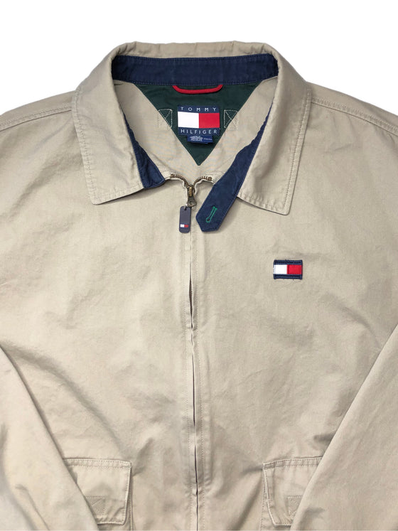 90's tommy hilfiger zip-up jacket