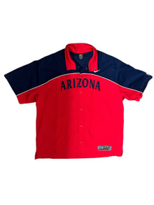  vtg 90's university of arizona warmup jersey
