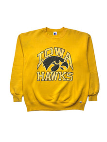  vtg 90's iowa hawks sweatshirt