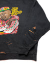 (paint) vtg 90's im black and proud sweatshirt