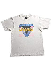  vtg 90's reaching out in love jesus tee