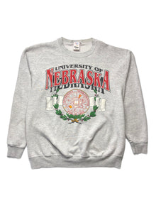  vtg 90's university of nebraska sweatshirt