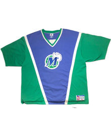  90's dallas mavericks warm up tee