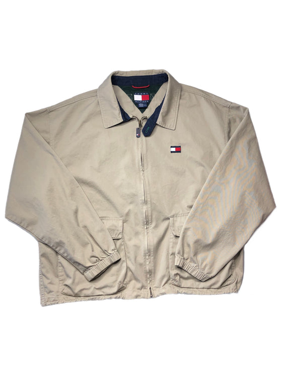 90's tommy hilfiger zip-up jacket