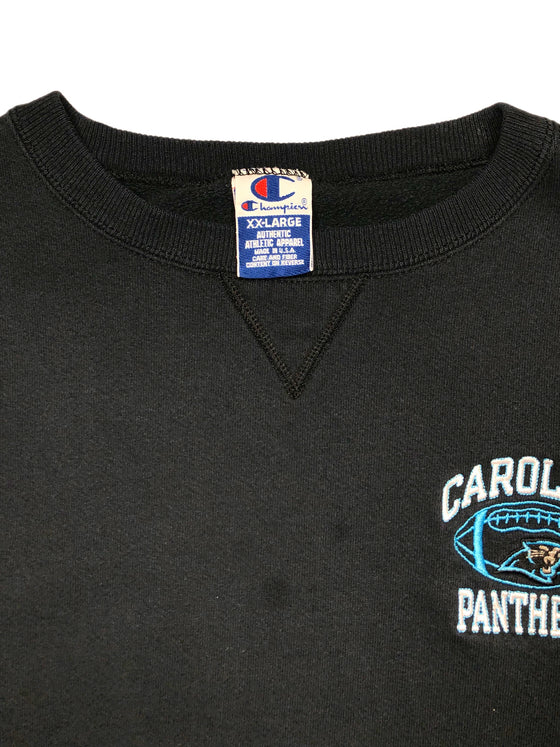 90's carolina panthers sweatshirt