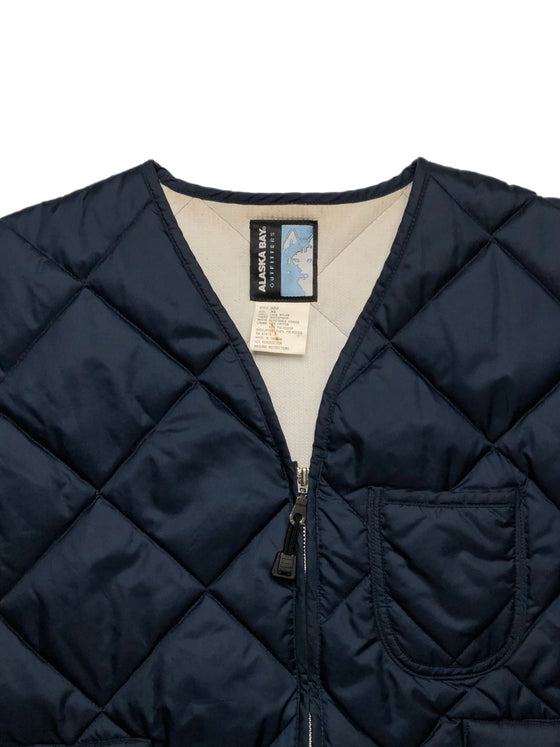 vtg 90's alaska bay vest